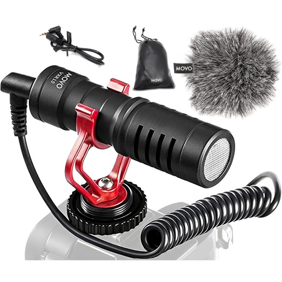 Movo VXR10 Universal Shotgun Mic for Camera iPhone - Picture 2 of 6
